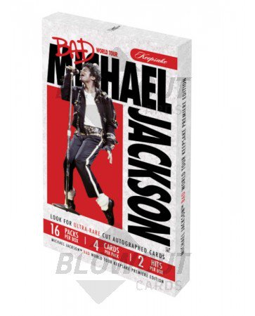2025 Keepsake Michael Jackson Bad World Tour Collection Hobby 10 Box Case