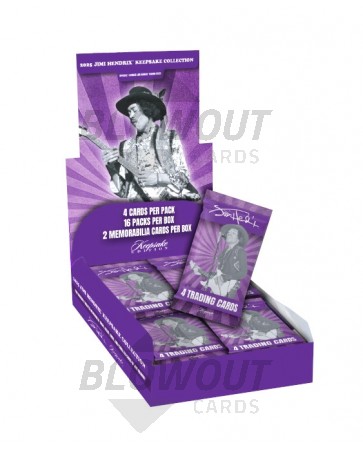 2025 Keepsake Jimi Hendrix Collection Premiere Edition Hobby 10 Box Case