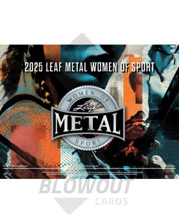 2025 Leaf Metal Women of Sport 10 Box Case
