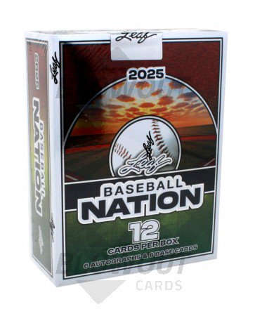 2025 Leaf Baseball Nation Hobby Box