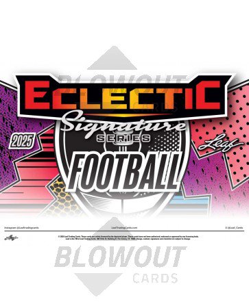 2025 Leaf Eclectic Signature Series Football Hobby Box