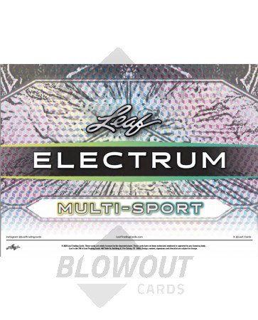 2025 Leaf Electrum Multi-Sport Hobby Box