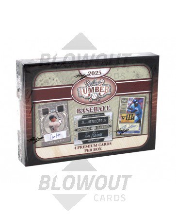 2025 Leaf Lumber Baseball Hobby 10 Box Case