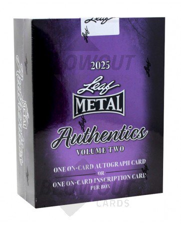 2025 Leaf Metal Authentics Volume 2 - Box