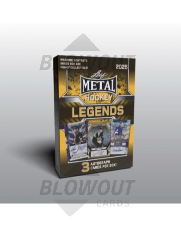 2025 Leaf Metal Legends Hockey 20 Box Case