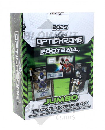 2025 Leaf Optichrome Football Jumbo Box
