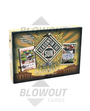 2025 Leaf Seasons In The Sun Baseball Box