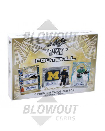 2025 Leaf Trinity Football Hobby Box
