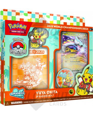 2025 Pokemon TCG World Championship Deck 6 Box Case