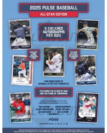 2025 Pulse All Star Baseball Hobby 10 Box Case