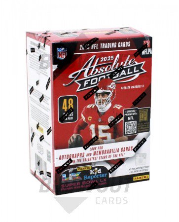 2025 Panini Absolute Football Hobby Blaster 20 Box Case