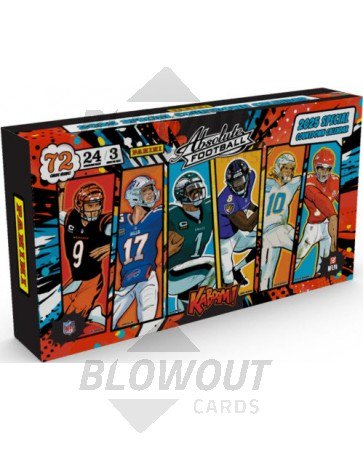 2025 Panini Absolute Football KABOOM! Countdown 8 Calendar Case