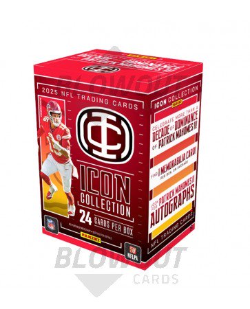 2025 Panini Authentically Mahomes Icon Collection Football Blaster 20 Box Case