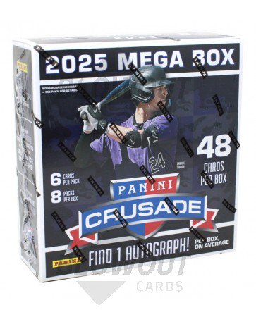 2025 Panini Boys of Summer Baseball Crusade Mega Box