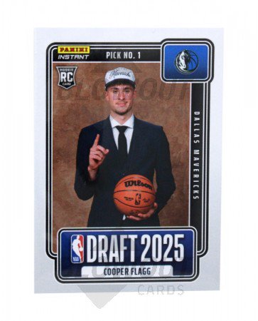 2025/26 Panini Instant Cooper Flag Draft Night Base Card