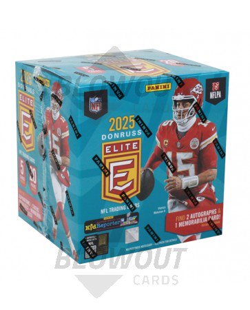 2025 Panini Donruss Elite Football Hobby 12 Box Case