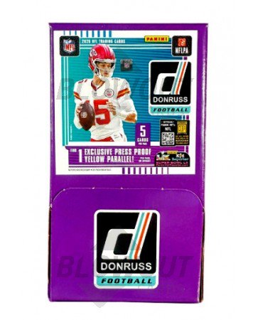 2025 Panini Donruss Football Gravity Feed 6 Box Case