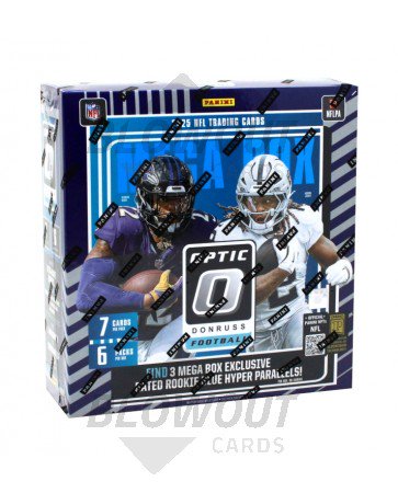 2025 Panini Donruss Optic Football Mega 20 Box Lot