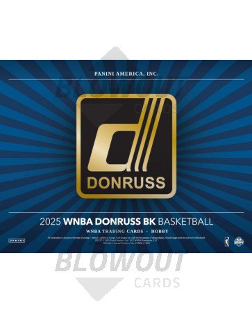 2025 Panini Donruss WNBA Basketball Hobby 16 Box Case
