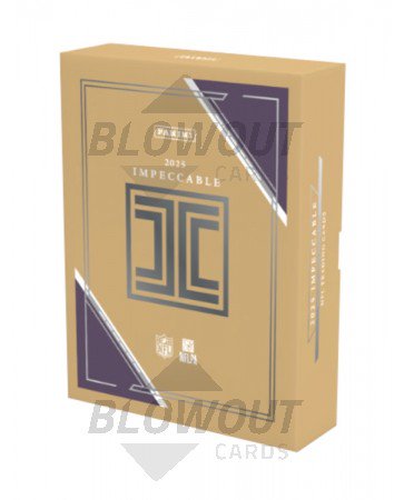 2025 Panini Impeccable Football Hobby 3 Box Case
