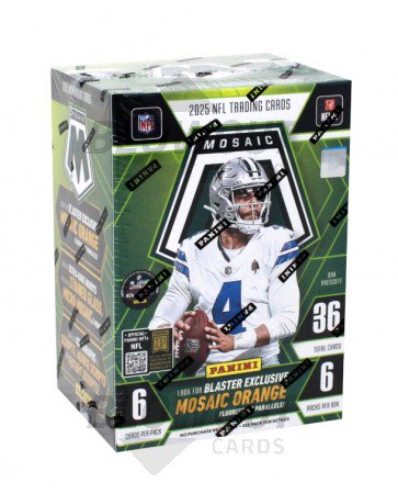 2025 Panini Mosaic Football Blaster 20 Box Case