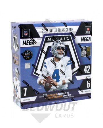 2025 Panini Mosaic Football Hobby Mega Box