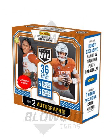 2025 Panini NIL University of Texas Hobby Box