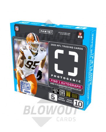 2025 Panini Photogenic Football 1st off the Line Hobby Box