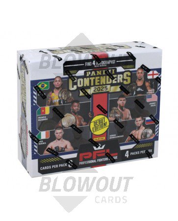 2025 Panini Contenders PFL Hobby Box