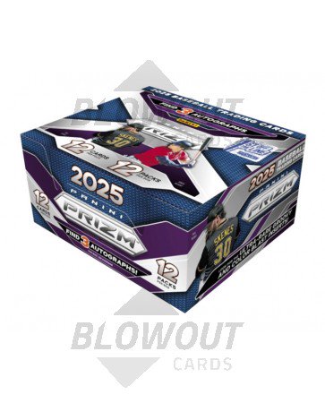 2025 Panini Prizm Baseball 1st Off The Line Hobby 12 Box Case