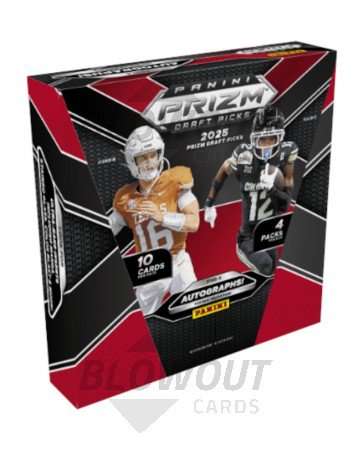 2025 Panini Prizm Collegiate Draft Football Hobby Box