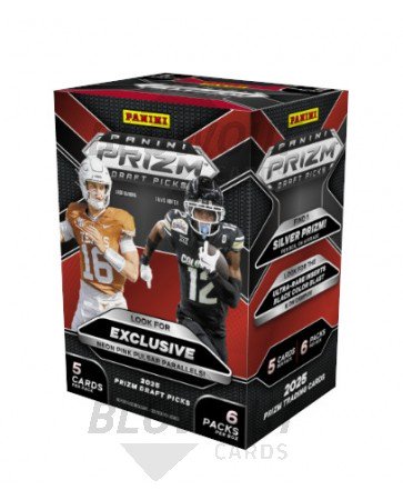 2025 Panini Prizm Collegiate Draft Football Hobby Blaster 20 Box Case