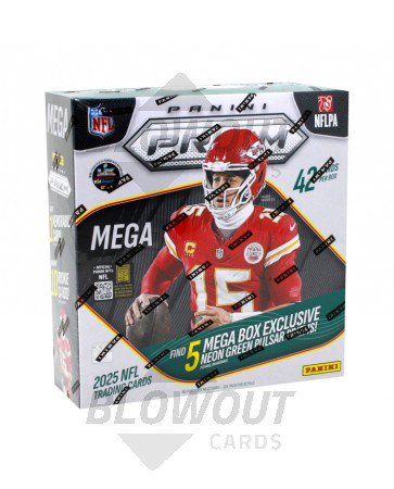 2025 Panini Prizm Football Mega 20 Box Case