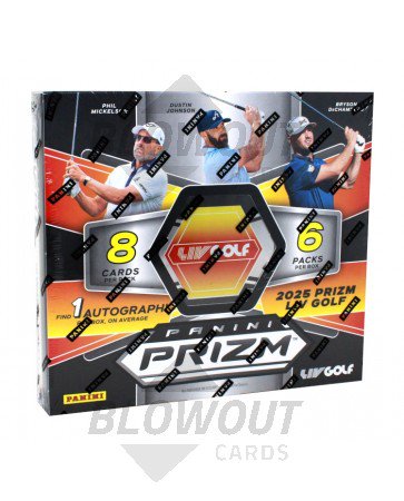 2025 Panini Prizm LIV Golf Hobby Box