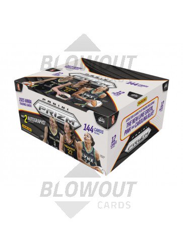 2025 Panini Prizm WNBA Basketball Hobby 12 Box Case