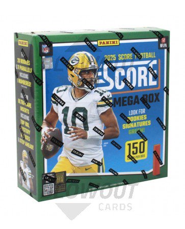 2025 Panini Score Football Mega 20 Box Case