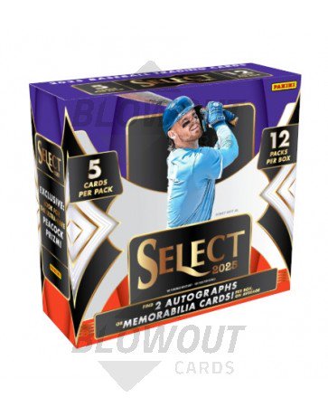 2025 Panini Select Baseball Hobby 12 Box Case