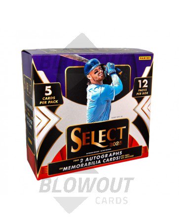 2025 Panini Select Baseball Hobby Preferred Box