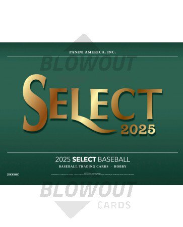 2025 Panini Select Baseball Hobby Box