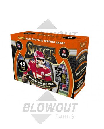 2025 Panini Select Football Hobby Mega Box