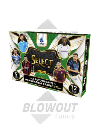 2025/26 Panini Select Serie A Soccer Hobby Box