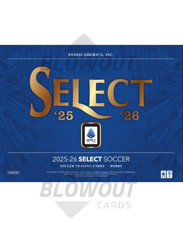 2025/26 Panini Select Serie A Soccer Hobby Box