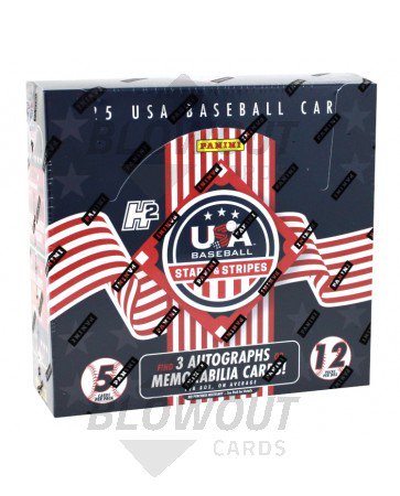 2025 Panini Stars and Stripes USA Baseball H2 Box