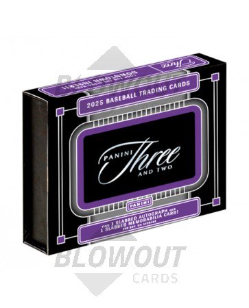 2025 Panini Three & Two Baseball Hobby Box