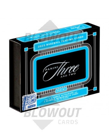 2025 Panini Three & Two Baseball 1st Off The Line Hobby Box