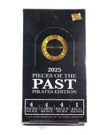 2025 Pieces of the Past Pirates Edition 10 Box Case
