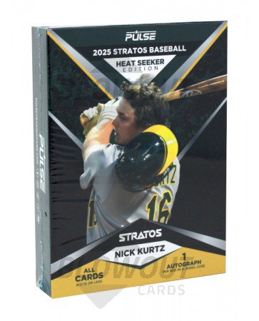 2025 Pulse Stratos Baseball Hobby Heat Seekers 24 Box Case