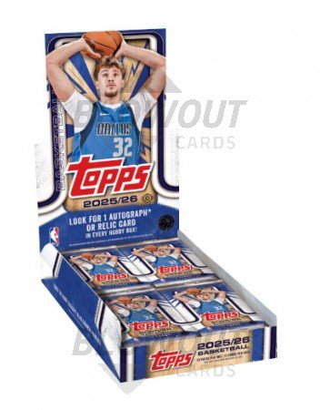 2025/26 Topps Basketball Hobby 12 Box Case