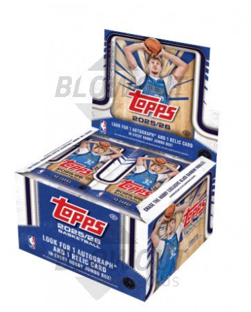 2025/26 Topps Basketball Jumbo 8 Box Case