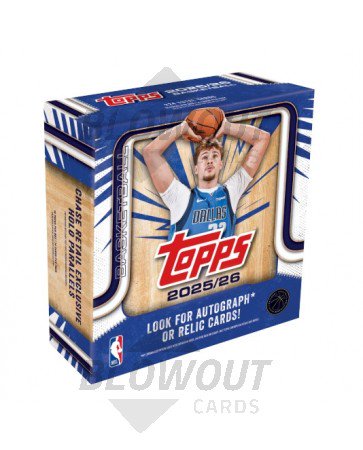 2025/26 Topps Basketball Mega Box